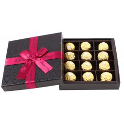 Custom with your logo for Chocolate Box /Paper Chocolate Box/Chocoalte Gift Box (YY--B0021)