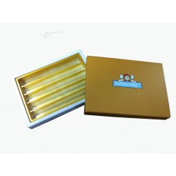 Custom with your logo for High Quality Golden Paper Chocolate Box (YY-C01)