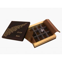 Custom with your logo for Fancy Paper Chocolate Gift Packaging Box (YY-C0088)
