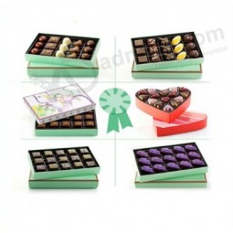 Custom with your logo for High Quality Different Attractive Designs Paper Chocolate Box (YY-C0132)