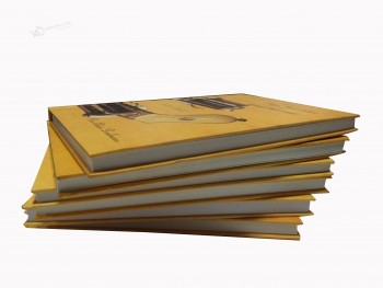 カスタムプリント高品質のケースバインドハードカバー着色アートブック (YY-H0008)あなたのロゴと一緒に