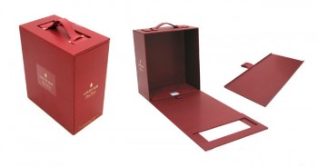 Luxury High Quality Paper Wine Box (YY-W0103)with your logo