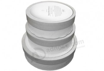 Wholesale custom cheap Hot Sale High Quality Round Cosmetic Paper Box (YY-CU002)