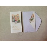 поздравительные открытки/Рождественская открытка с конвертом/музыкальные карты/поздравительные открытки