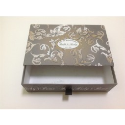 Drawer Box with Ribbon Handle / Paper Drawer Box with Handle