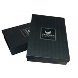 Factory Custom Silk Shirt Packing Box with Black Printing