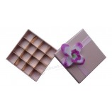 특별 한 사용자 정의 디자인 초콜릿 선물 포장 힌지 상자