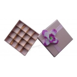 Custom Design Chocolate Gift Packaging Hinged Box
