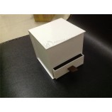 Paper Watch & Jewelry Box with Pillow and Hot Silver Logo