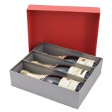 High-end Folding Paper Wine Box with Custom Logo