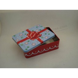 装饰锡盒包装生日和圣诞礼物