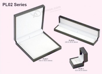 Boîtes faites sur commande d'emballage de bijoux imprimées par logo pour le bijou