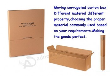 Flauta caja de embalaje corrugado para el envío de protección