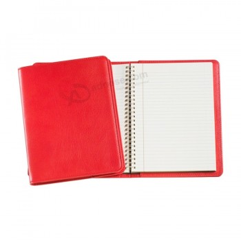 Cuaderno de escuela con espiral, cuaderno de papel marrón respetuoso del medio ambiente, cuaderno de espiral de papel reciclado