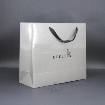 White Craft Paper Bag with Paper Handle with Competitive Price