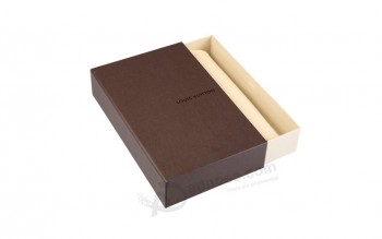 дешевый пользовательский декоративный картон шоколадный подарочной коробке