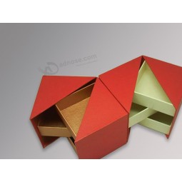 标志印刷和定制设计蜡烛盒包装，礼品盒包装，纸盒制造商