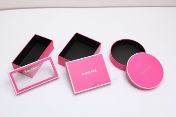 Boîte magnétique pliable de papier, boîte-cadeau de paquet plat, boîte colorée d'emballage de papier imprimé
