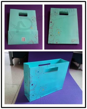 шоколадная бумажная сумка /бумажный мешок для тиснения / бумажный мешок lunury