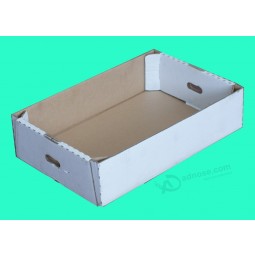 Recycled Corrugated Packaging Folding Paper Box with Handle
