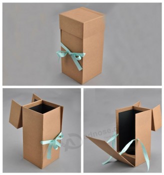 簡単な折り畳みのギフトボール紙の出荷ボックスのuvスポットロゴ