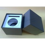 Caja de paquete de chacolate de alta calidad, caja de paquete de regalo de papel con impresión de tinta UV