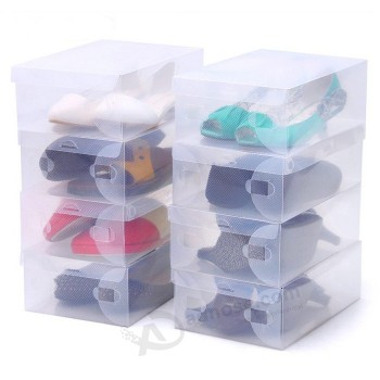 透明なプラスチック製の靴の箱 /透明なプラスチックの靴のケース (Mx-0941)