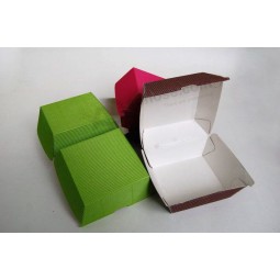 Colorful Printed Paper Packing Box for Fast Food