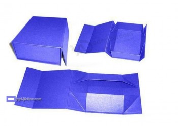 пользовательский дизайн подарок/обувь складная коробка с магнитом clousurе