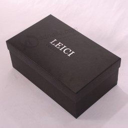 남자 신발 실크 선물 상자 포장-스크린 인쇄 로고