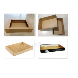 Colorful Printing Corrugated Paper Box with Clear Window