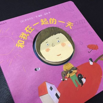 Impressão de livro de crianças de capa dura de fábrica de alta qualidade personalizado