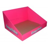 Corrugated Cardboard Pop Counter Top Display Box Custom 