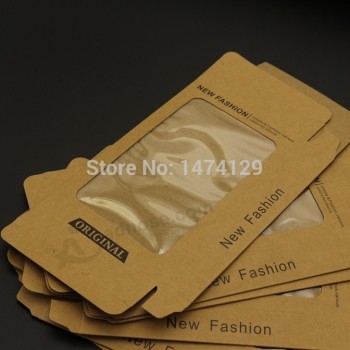 Craft Phone Outer Shell Packaging, Mobile Phone Case Packaging with Window