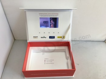 2.4′′/2.8′′/4.3′/5"/7′/10′′ TFT LCD Video Card/LCD Video Booklet Box/Video Brochure for Advertising