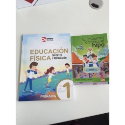 Stampa di libri scolastici, spot uv in copertina, stampa colorata, rilegatura perfetta