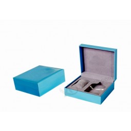 высококачественная черная бумажная картонная мужская коробка с подушкой