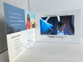 4.3/5/7/10 Inch LCD Screen Video Brochures with Touch Screen
