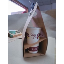 Eco-Friendly Takeaway Paper Food Grade Coffee Takeway Box