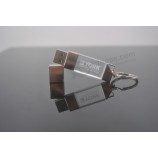 Portable Crystal USB Disk 2.0 with Keychain Wholesale