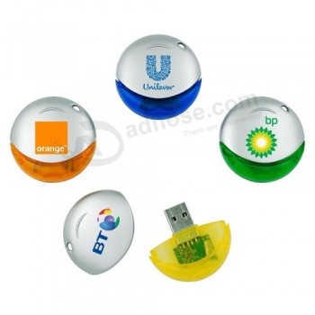 Round Shape USB Flash 1/2/4/8/16Gb Wholesale