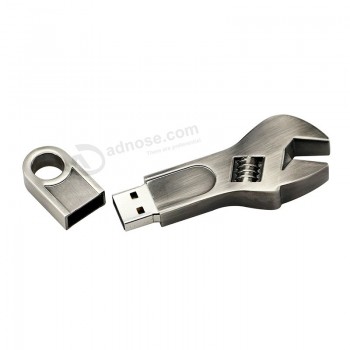 изготовленный под заказ высокий-торцевой ключ инструмент металлический ручка диск USB flash 4гб 8гб 16гб 32гб USB флэш-диск флэш-диск (тс-0127)