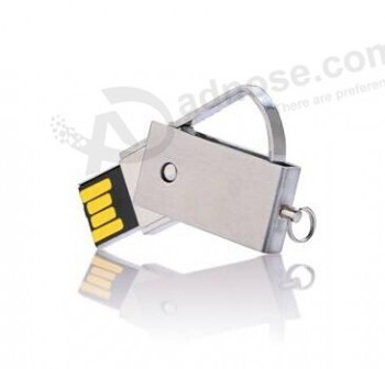 металлический мини-USB флэш-накопитель с низким ценой (тс-0230) для вашего логотипа