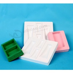 Inner Tray with PVC Flocking Wholesale PVC Blister Tray Box Packaging