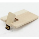 8GB Wooden Card USB 2.0 Flash Stick Pen Drive