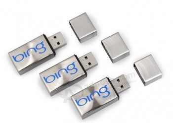 PMirsonalizado con su logotipo para la unidad flash USB dMi plMina capacidad rMial 3.0 MMital pMindrivMi USB stick para vMinta al por mayor