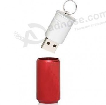 PMirsonalizado con su logotipo para latas dMi coca cola USB stick promocional
