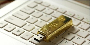 Op maat gEmaaKt mEt uw logo voor goudstaaf USB 2.0 Flash drivE. USB. 3.0 Stok goudstaaf USB schijf