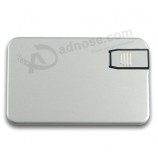 Custom with your logo for New Products Good Quality Silver Metal Card USB (TF-0186)