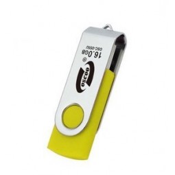 Custom with your logo for Generic Swivel USB Flash Disk Metal Material